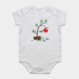 Charlie Brown Christmas Tree Baby Bodysuit